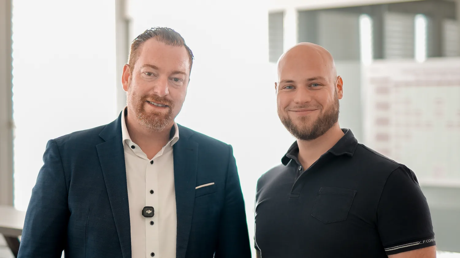 Constantin Pechel und Markus Wintgens im KölnTurm
